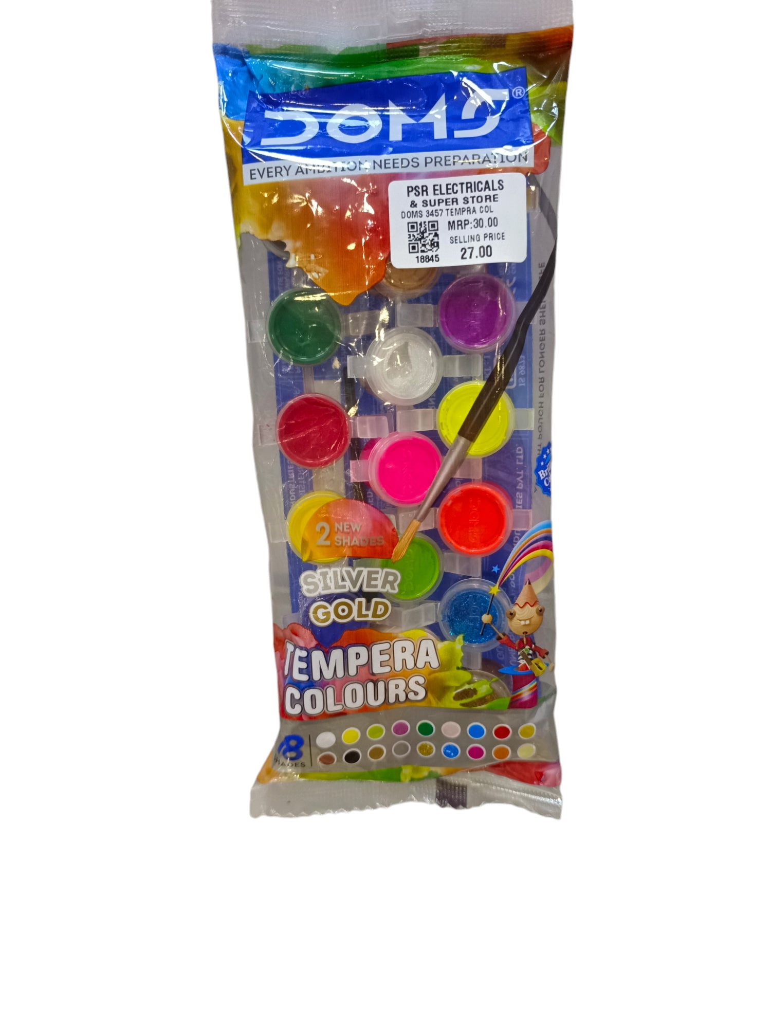 DOMS 3457 TEMPRA COL 18 SHADES DOMS 3457 TEMPRA COL 18 SHADES